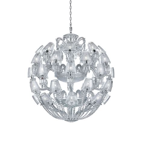 Baccarat Designer Crystal Chandeliers, Table Lamps & Sconces.